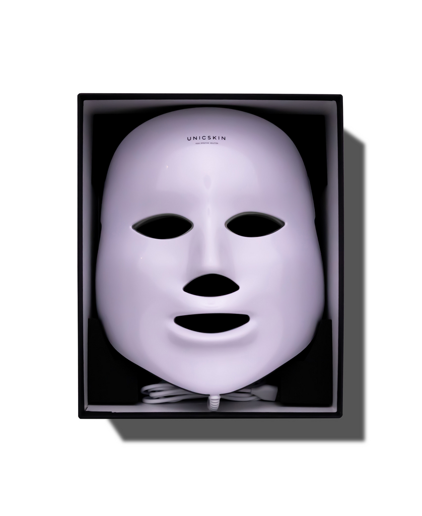 LED mask treatment for glowing, youthful skin – reduce wrinkles, acne, and boost collagen with Adverto Beauty's premium at-home LED therapy devices.