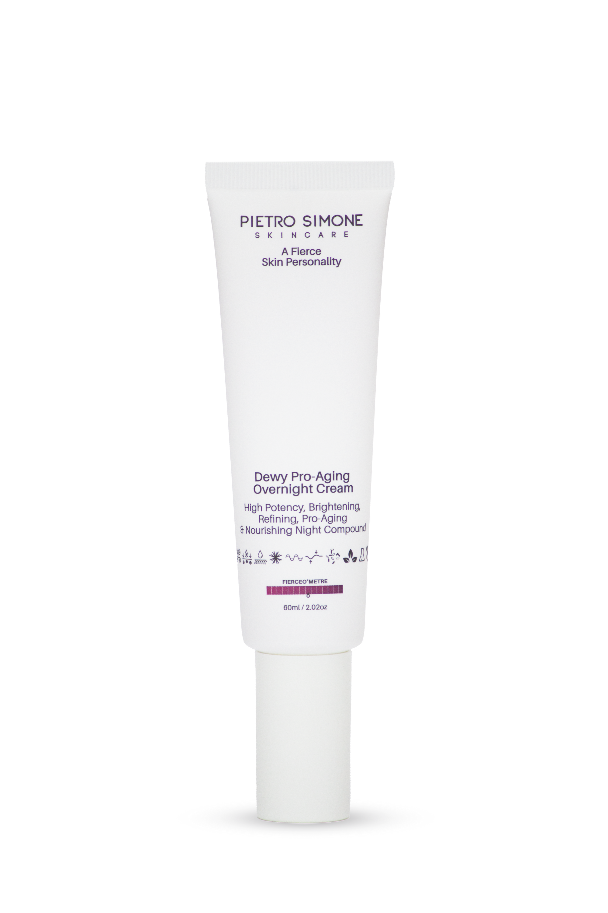 Pietro Simone's Dewy Pro-Aging overnight cream a high potency, brightening, refining, and nourishing night compound.  Amazing spa quality results in the comfort of your own home. 