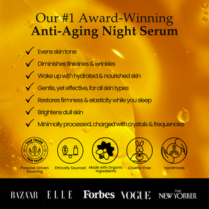 Experience Sagrada BioSkincare’s Sagrada Night Bakuchiol Serum—a gentle retinol alternative that hydrates, evens skin tone, and smooths wrinkles. Enjoy organic, fair trade, cruelty-free, and handmade skincare powered by Bakuchiol.