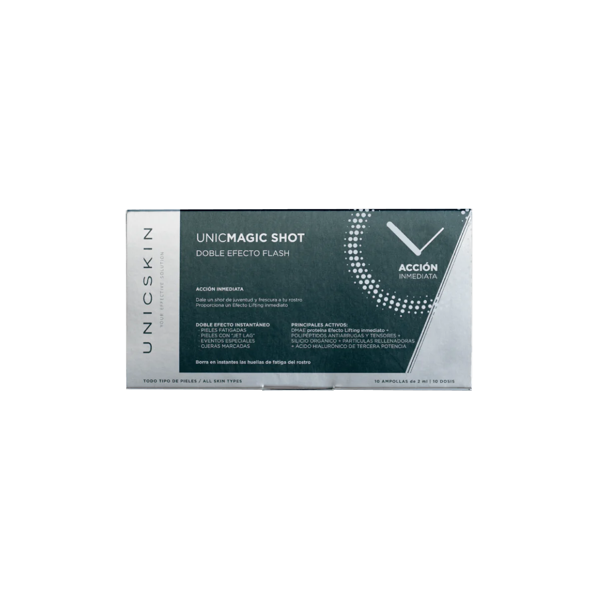 UNICMAGIC Shot - Revives Tired Skin, Reduces Fatigue, & Delivers Hydration, Firmness, & Luminosity in Seconds